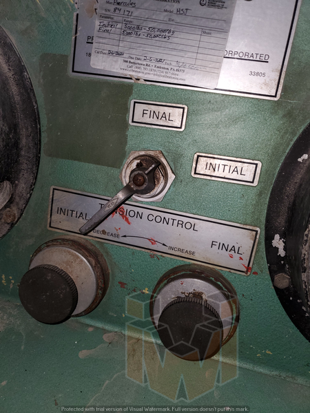 Hercules Stressing Machine