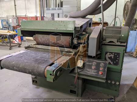 Timesaver TOP 30 speedbelt sander with dust collector package