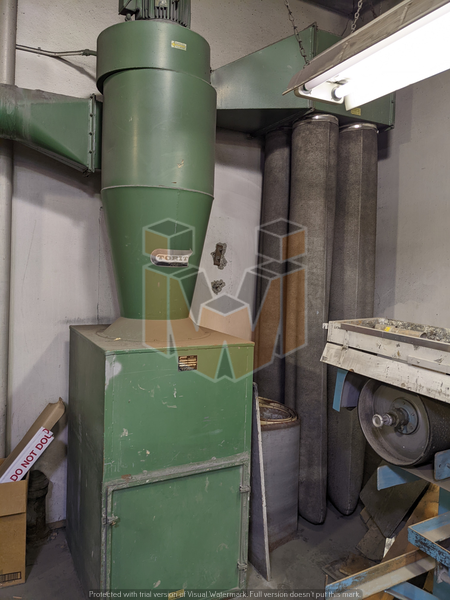 Timesaver TOP 30 speedbelt sander with dust collector package