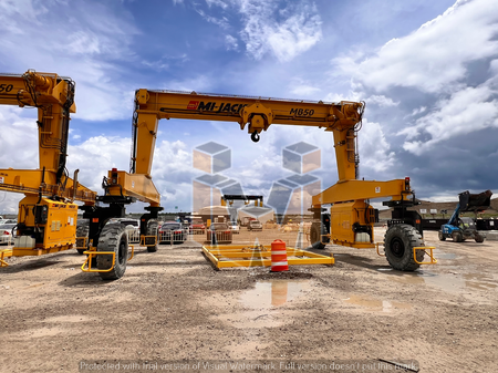 Mi-Jack MB50 Remote Controlled Single Beam RTG Cranes (2)