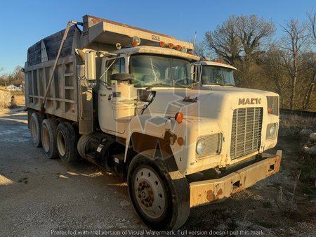 Mack Tri-Axle Dump Truck