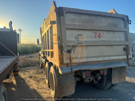 Mack Tri-Axle Dump Truck
