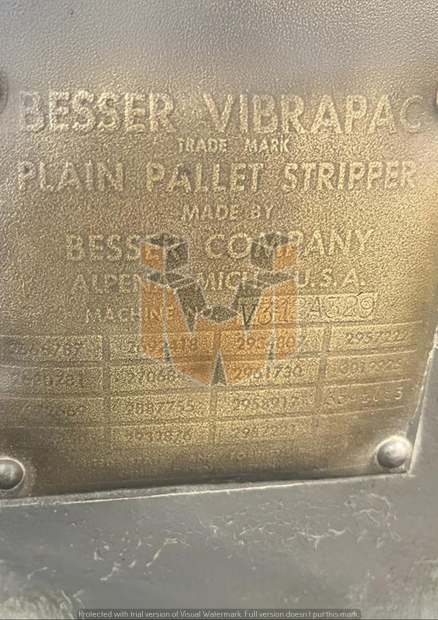 Besser V3-12 block machine