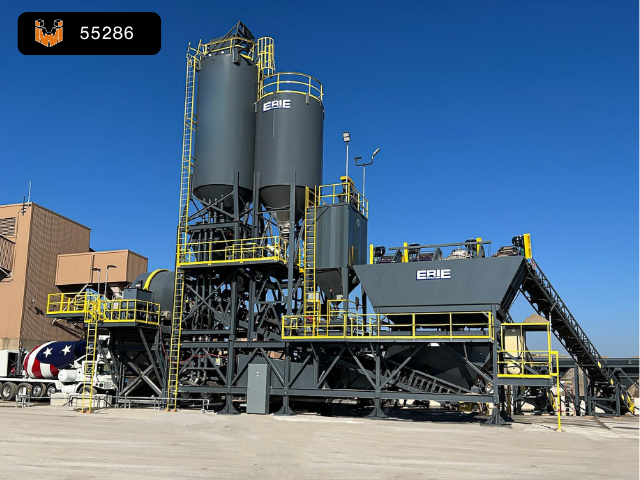 Erie Strayer MG-12CP Mobile Batch Plant