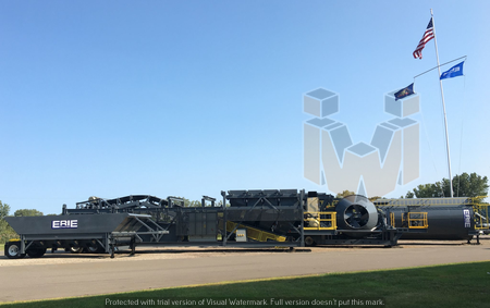 Erie Strayer MG-12CP Mobile Batch Plant
