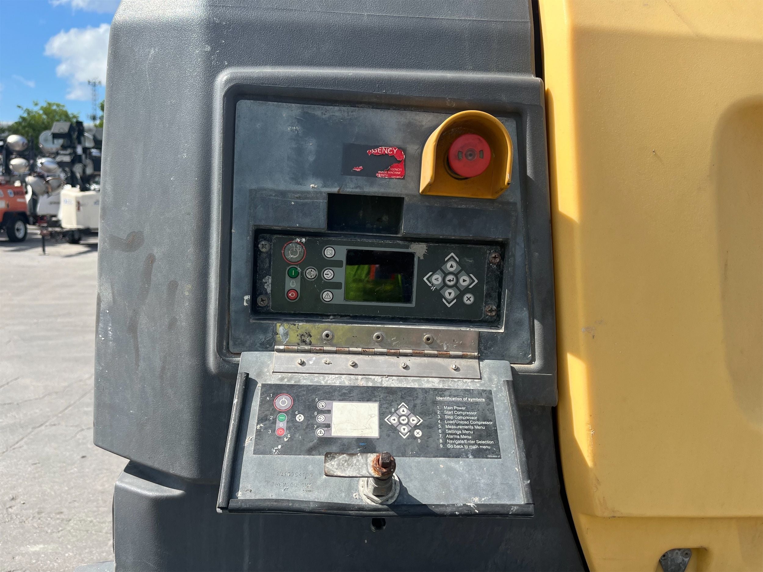 Air Compressors: 350-450 cfm
