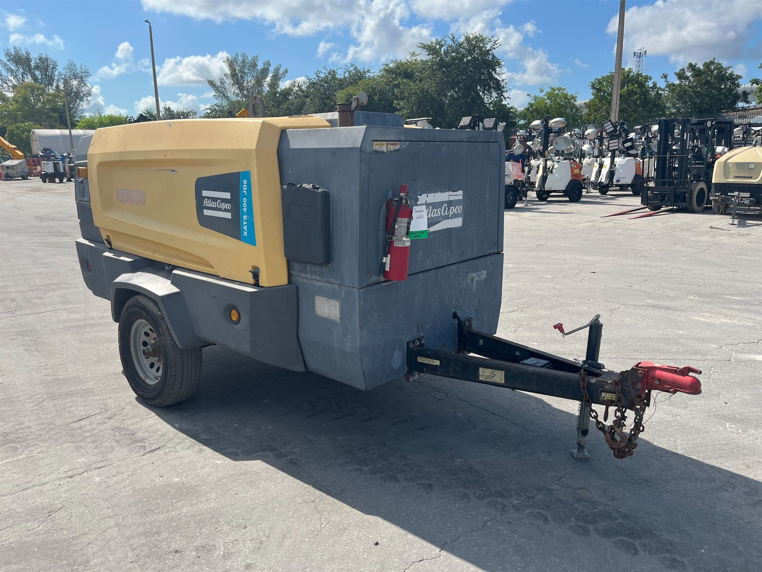 Air Compressors: 350-450 cfm