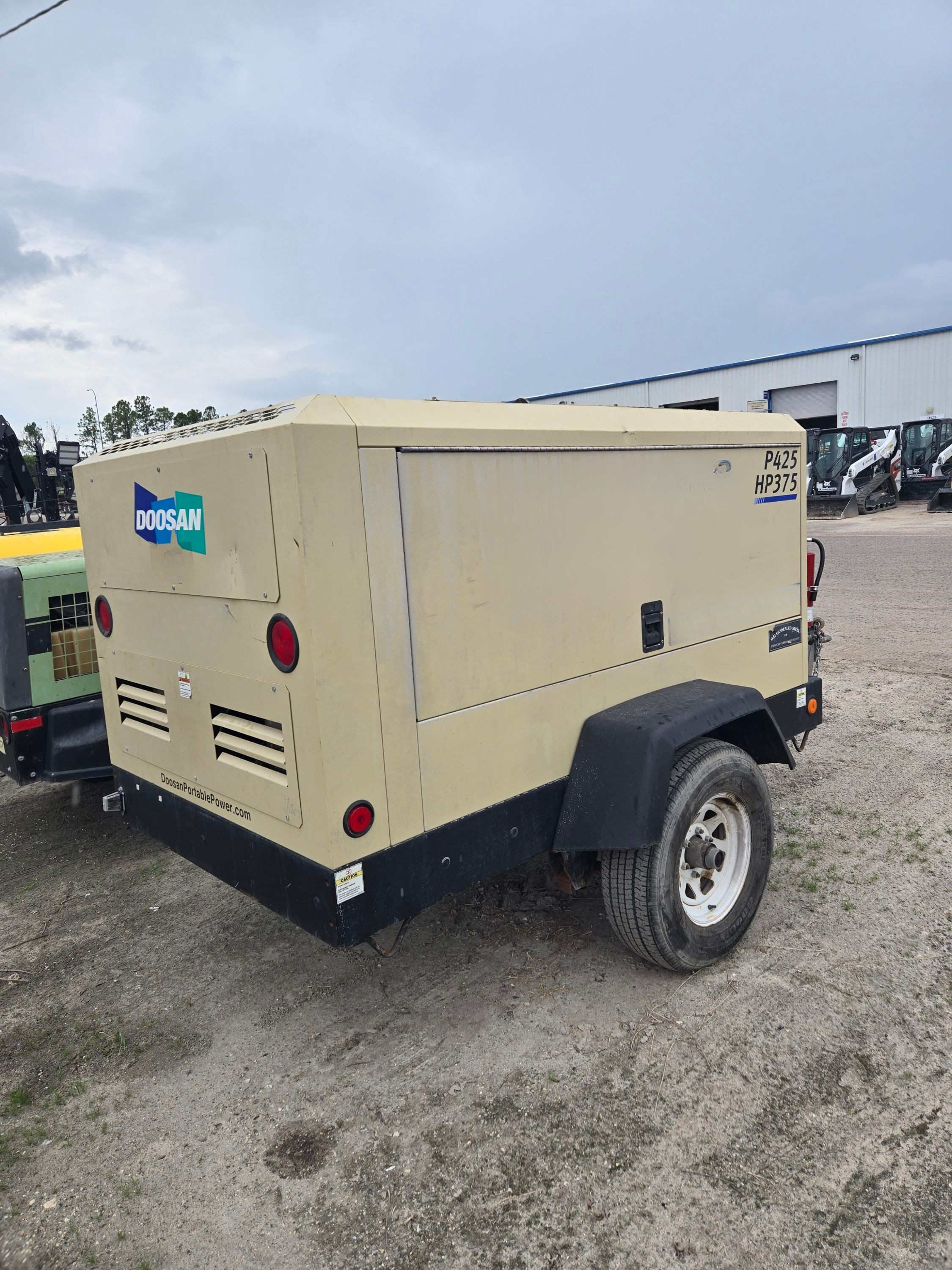 Air Compressors: 350-450 cfm