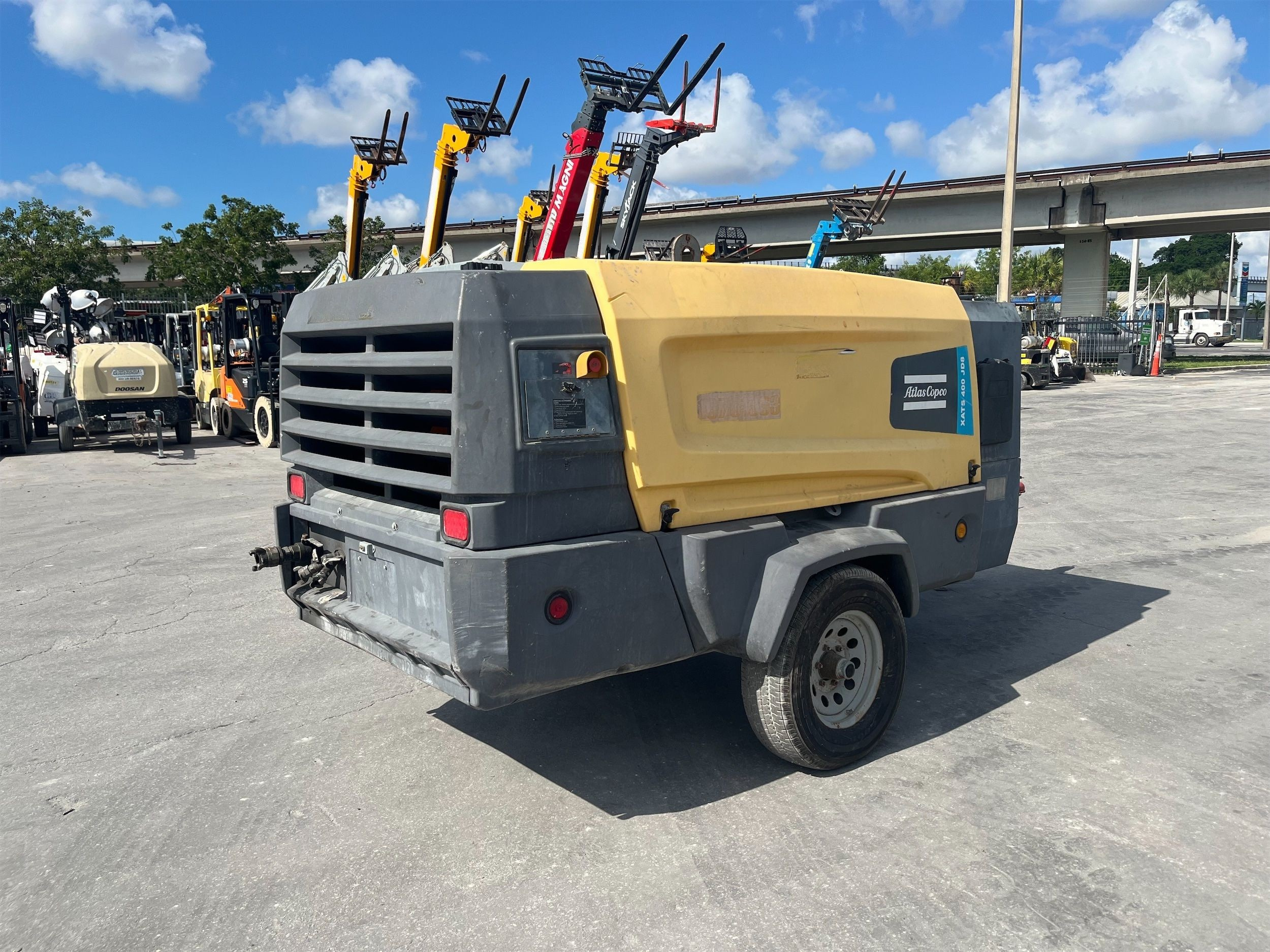 Air Compressors: 350-450 cfm