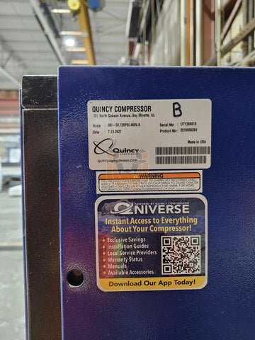 Quincy Rotary Screw Compressor