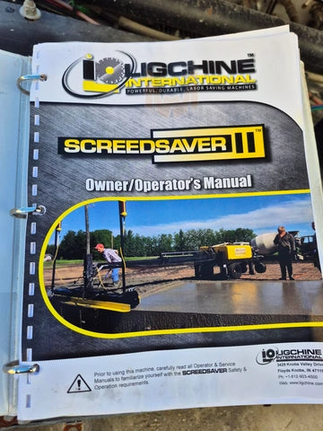 Ligchine Screed Saver II