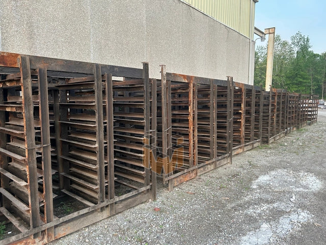 52 (2 bay/7 high/3wide) block racks