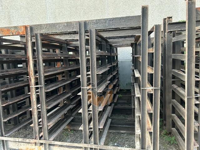 52 (2 bay/7 high/3wide) block racks