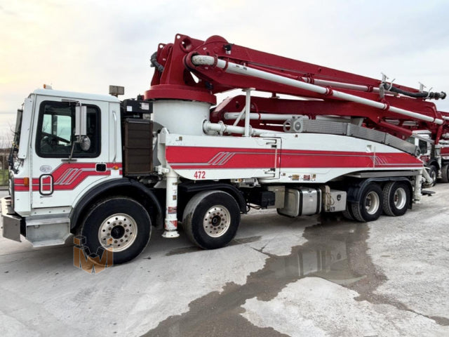 Mack MRU613 pump truck with Liebherr THP170 pump