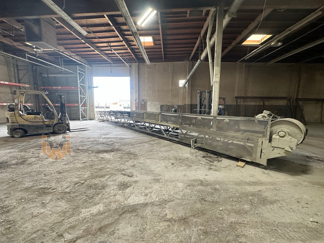 Conveyor belt: 52'L x 4'W x 2' tall