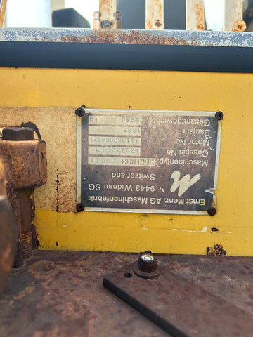 Menzi Muck Walking Excavator