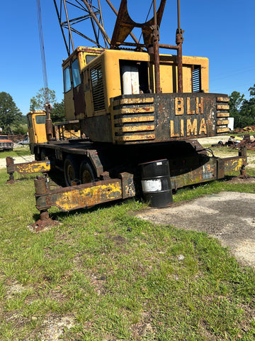 BLH-Lima Truck Mounted Lattice Boom Crane