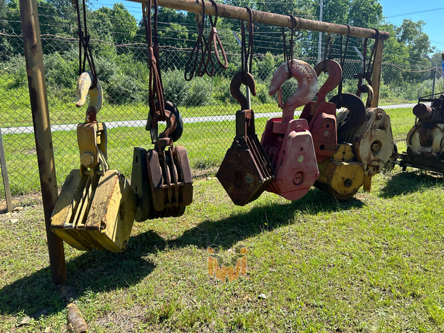 Assorted Crane Hook Blocks, Snatch Blocks, Sheaves & Rigging Hardware