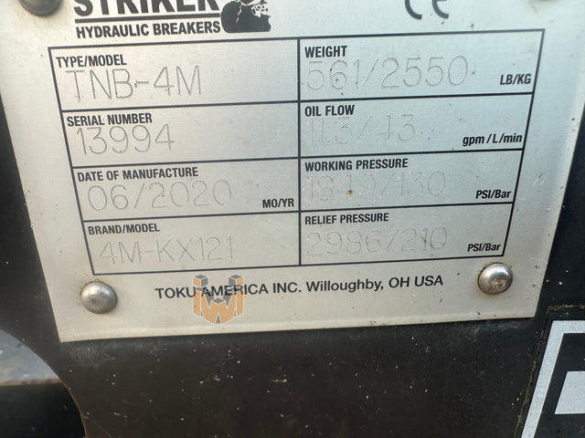Striker Hydraulic Breaker/ Hammer