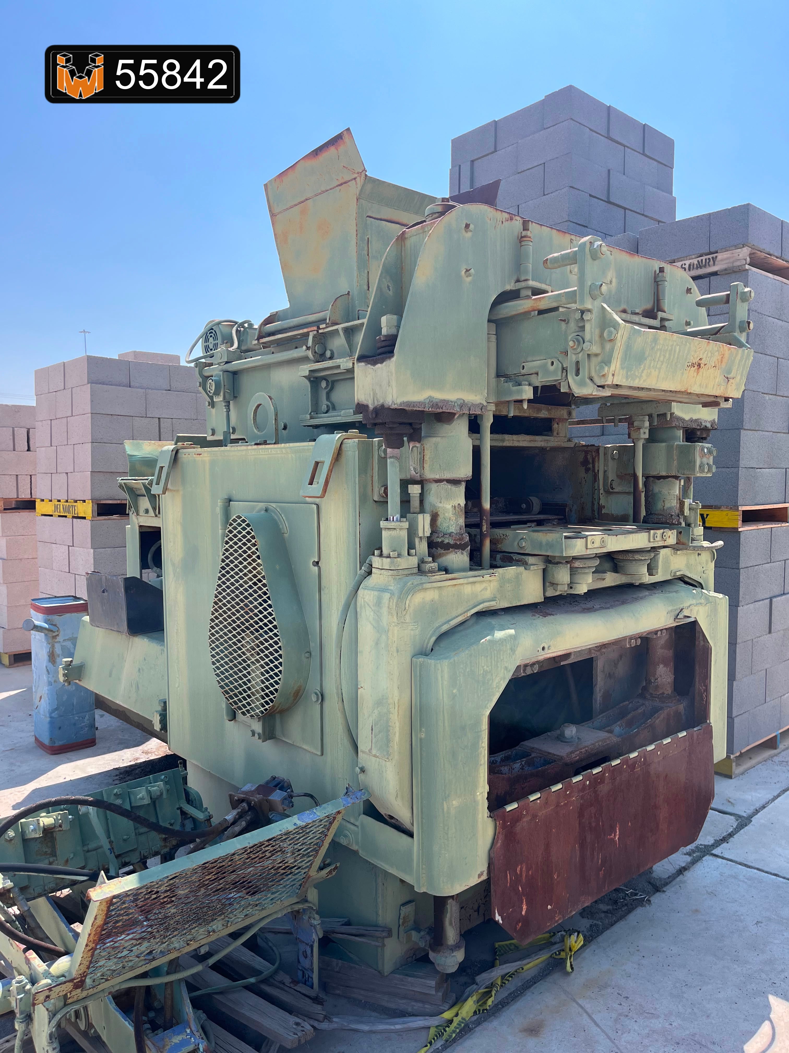 Columbia Model 12 Block Machine
