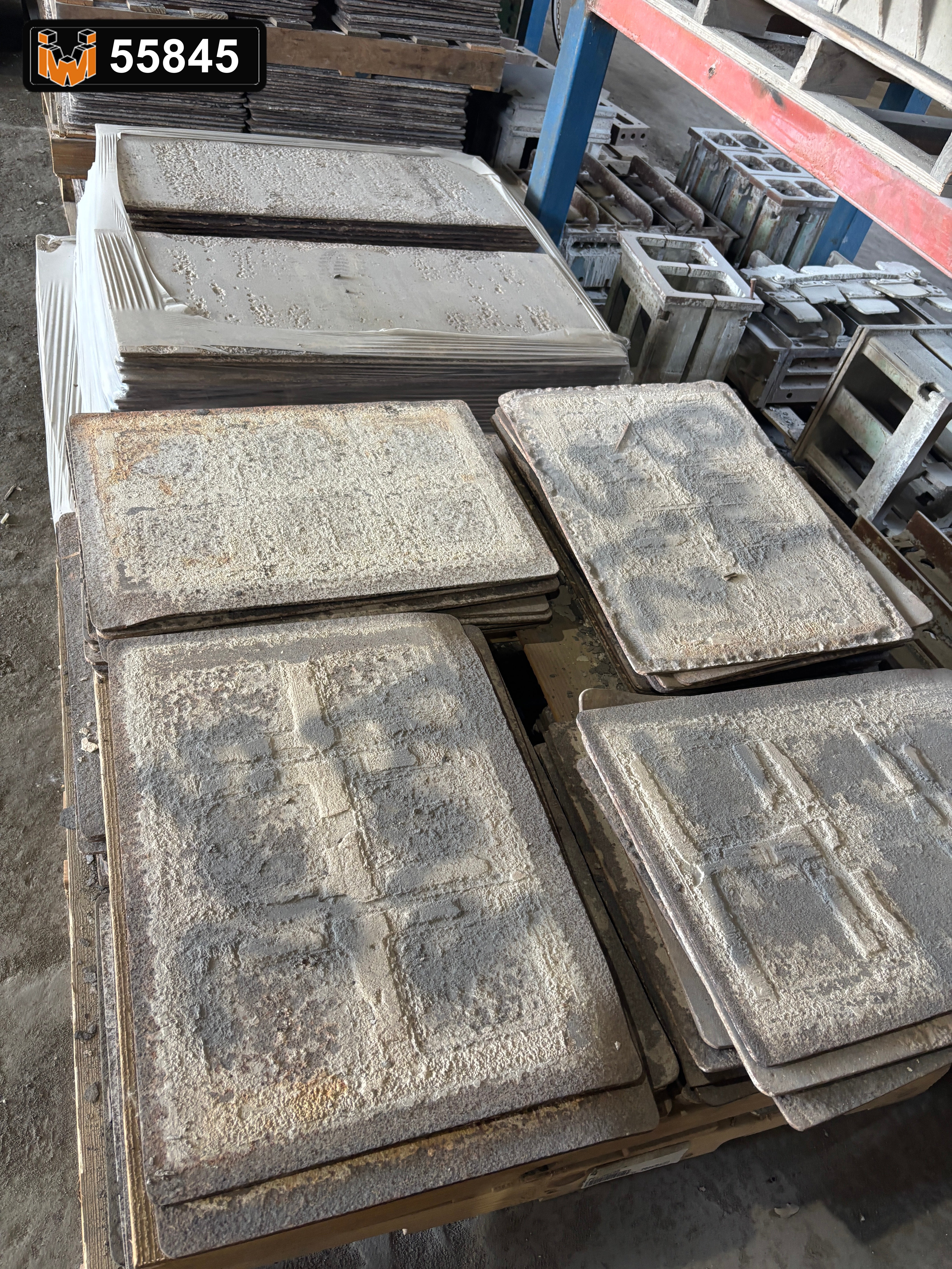 2,500 (18 1/2 x 26) pallets
