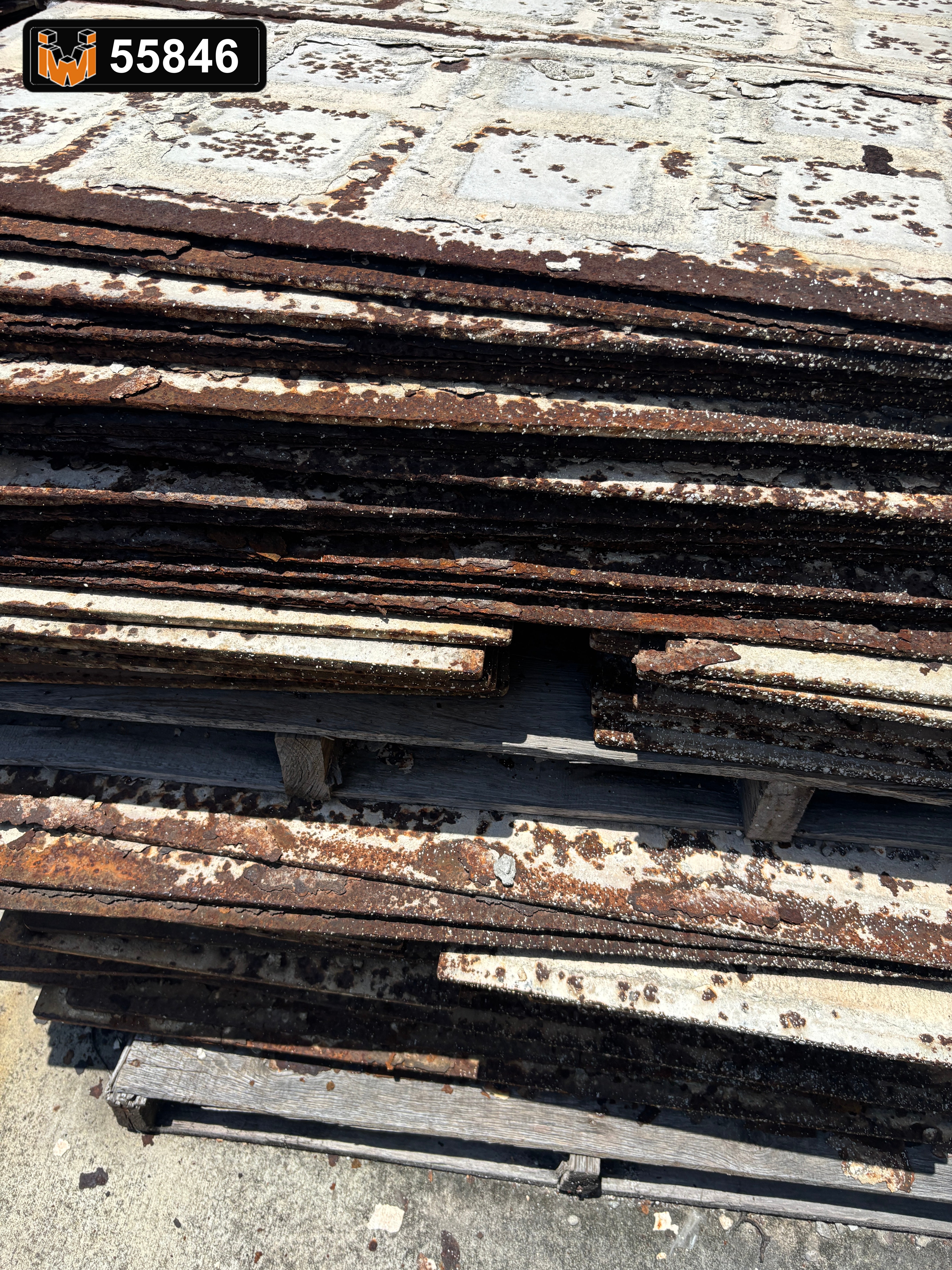 1,500 (18 1/2 x 42 x 3/8) pallets