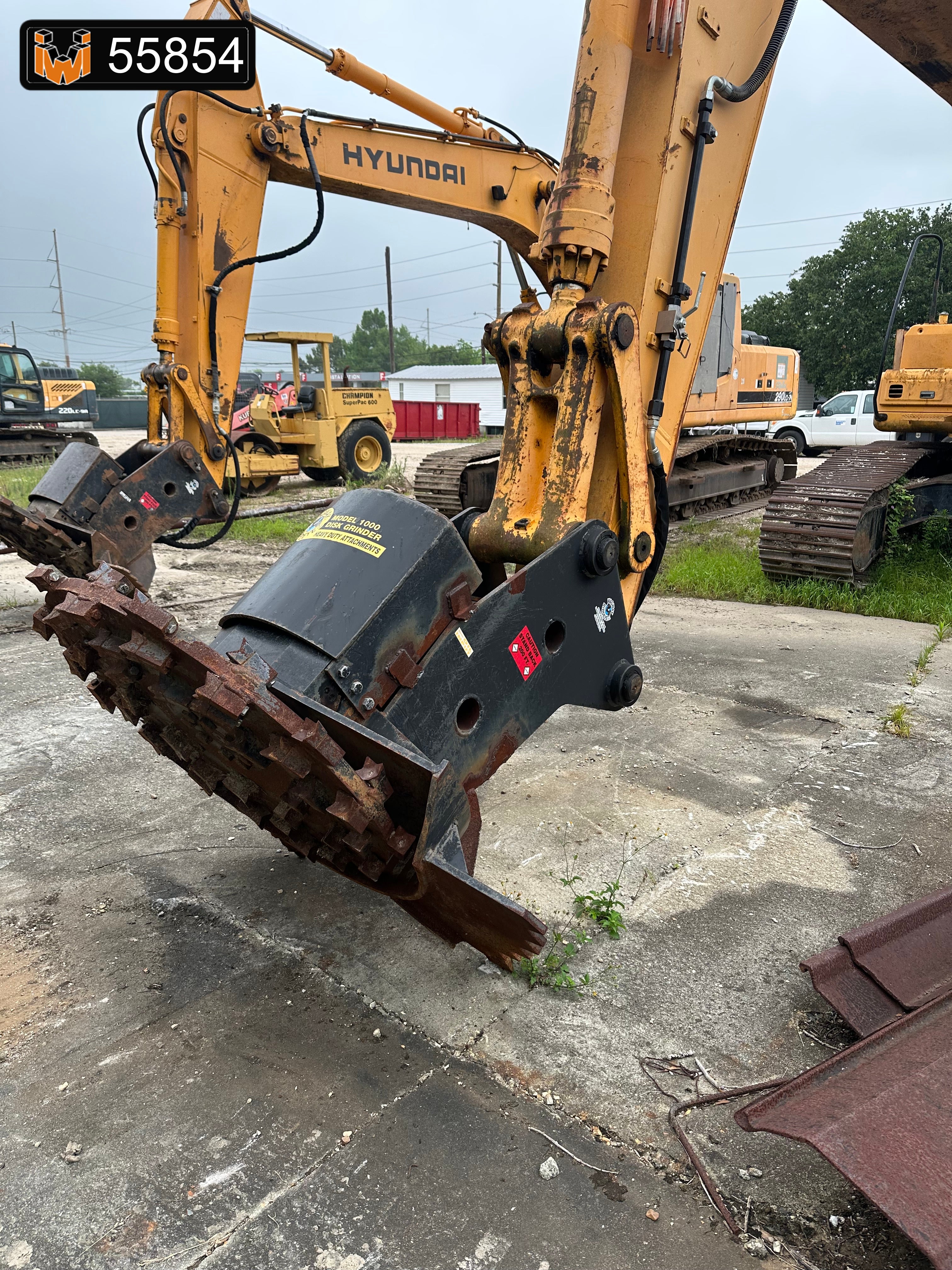 Hyundai Robex 290 LC-7 crawler excavator