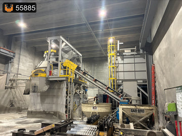 Mixer Systems Econo Batch skid mounted plant