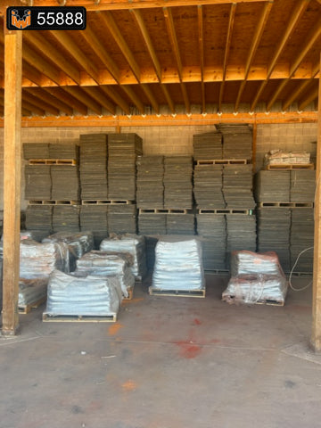 1,300 Poly Coated production boards: