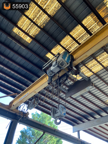 Bridge crane: 10 ton capacity