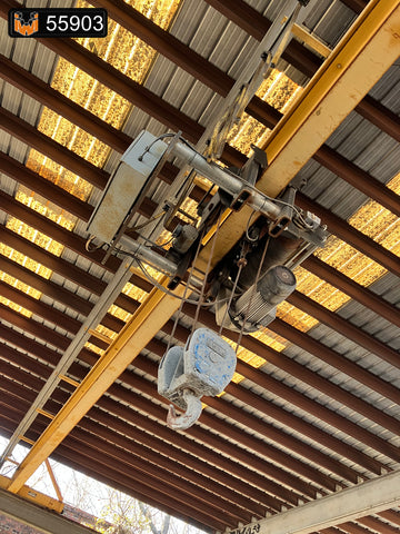 Bridge crane: 10 ton capacity