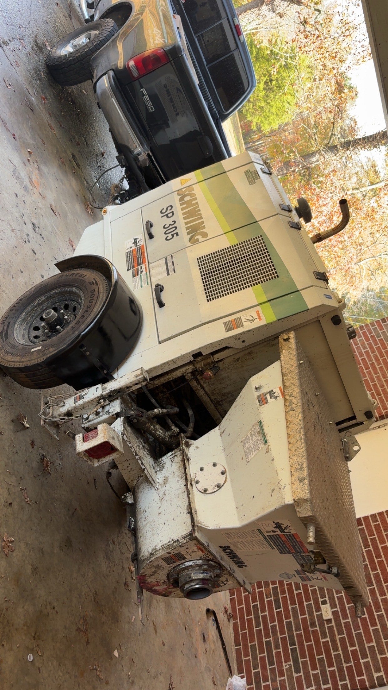 Schwing Concrete Pump