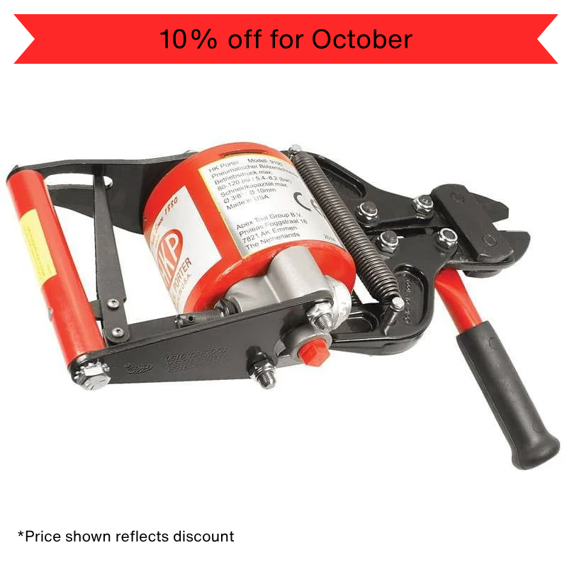 HK Porter - Pneumatic Center Cutter 3/8" Capacity