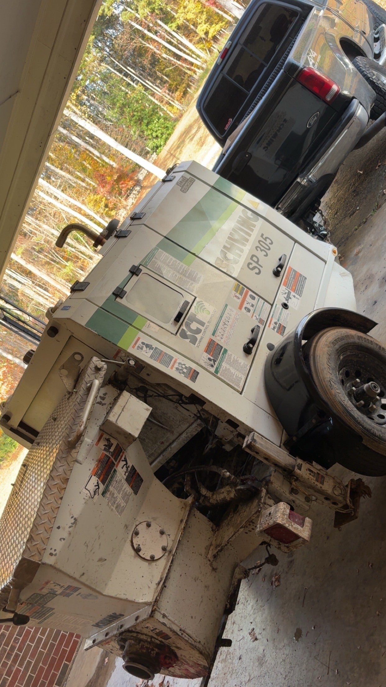 Schwing Concrete Pump