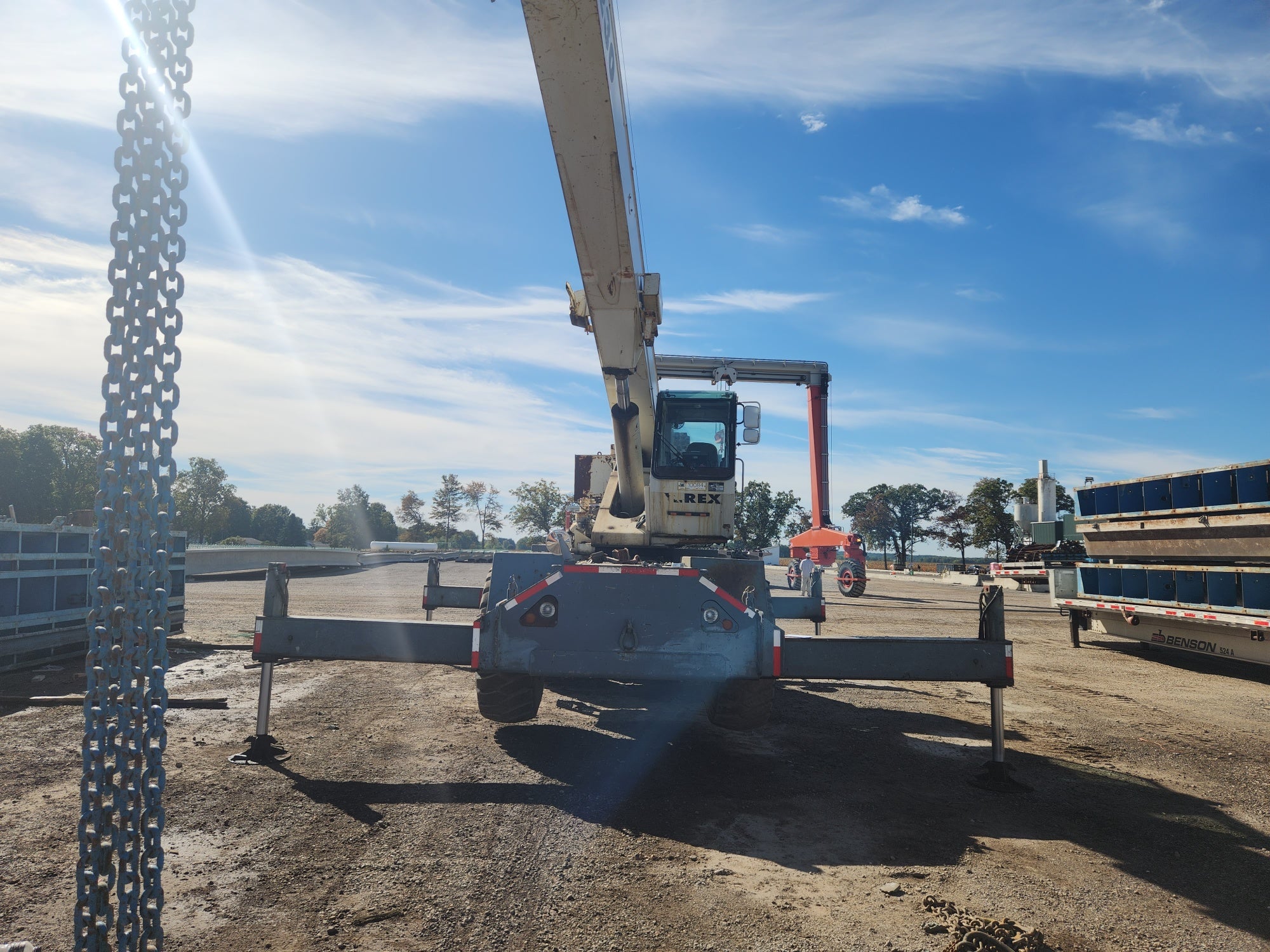 Terex Rough Terrain Mobile Crane