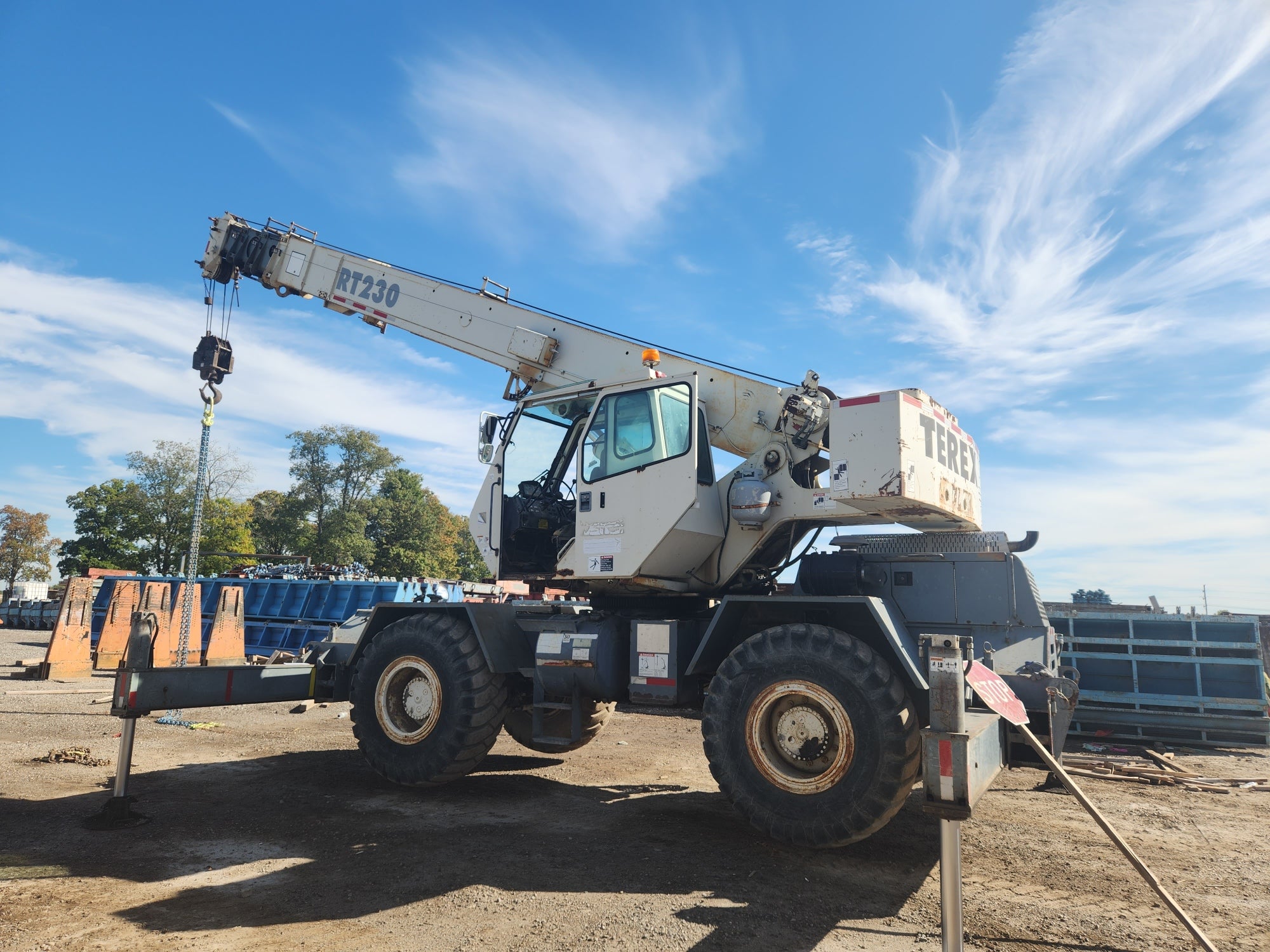 Terex Rough Terrain Mobile Crane