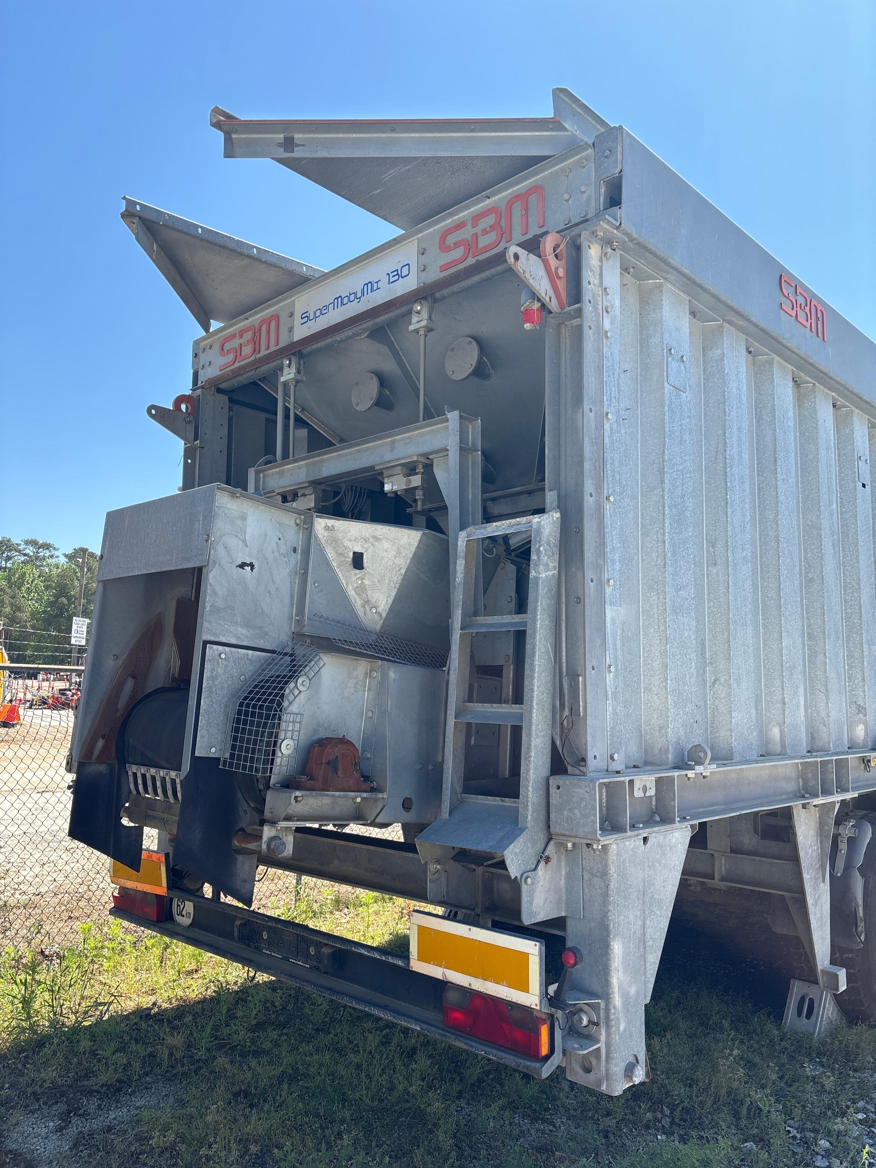 SBM Super Moby Mix 130 Mobile Batch Plant