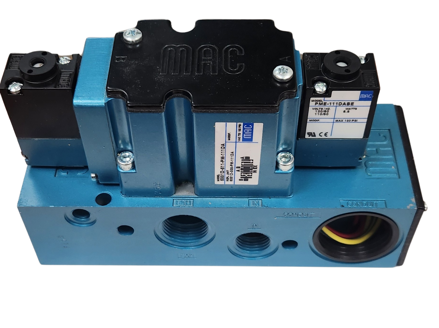 double solenoid valve