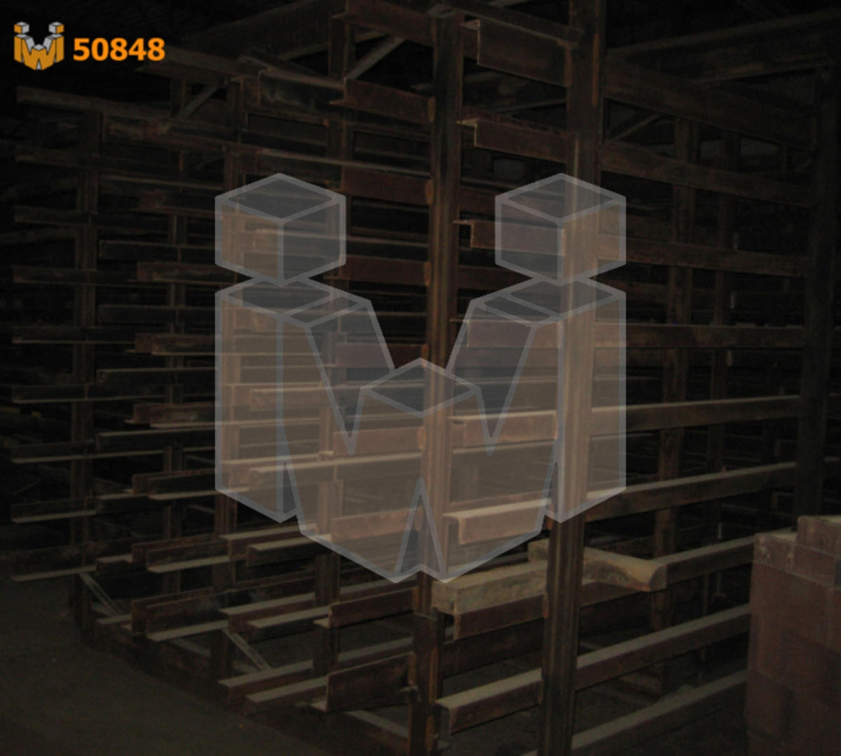 (2 bay/9 high) Block Racks