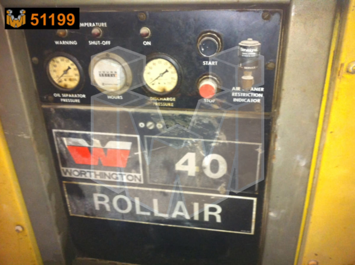 Worthington 40 Rollair Compressor