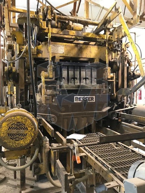 Besser V3-12 block machine