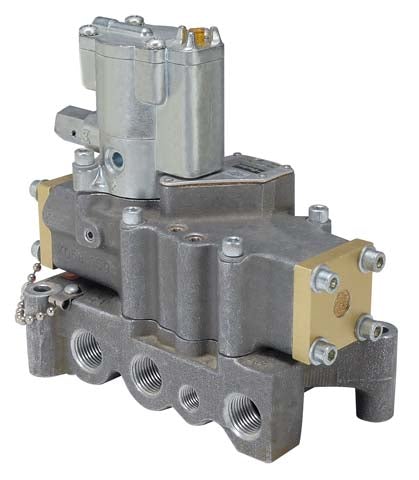 Parker Schrader's 1/2" Sub-Base Manifold, optimized for L665 & L675 valves.