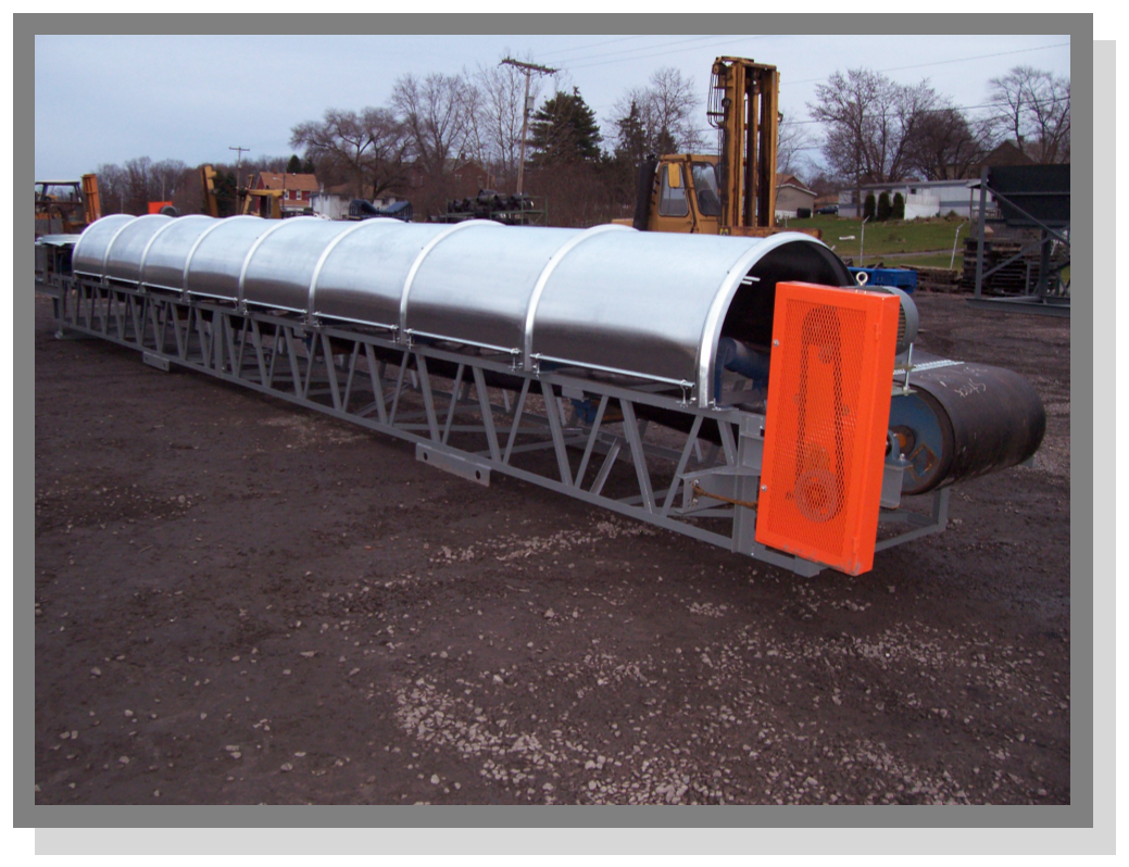Radial Stacker Conveyors-Channel Conveyors-Truss Conveyors